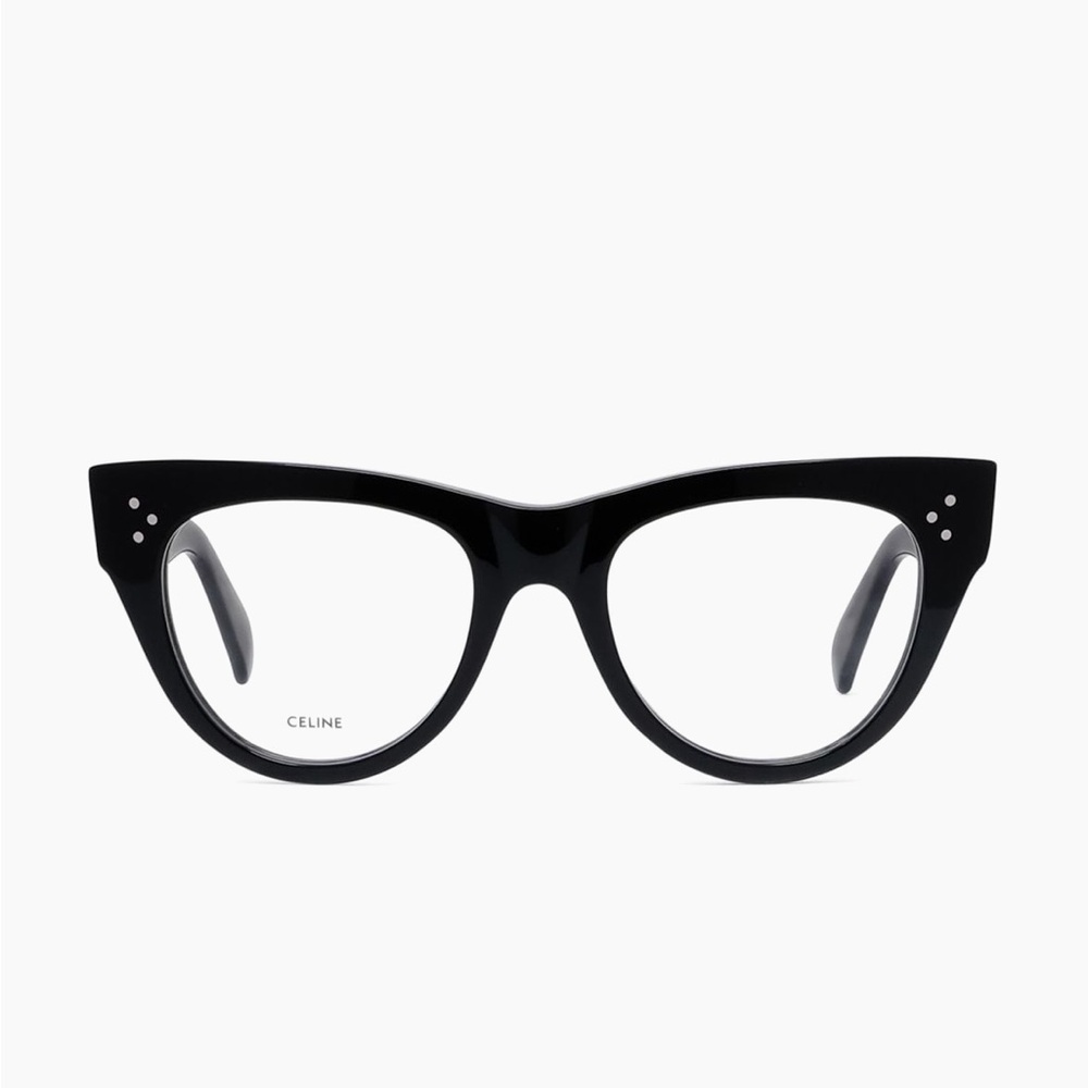 Celine Black Cat-Eye Glasses